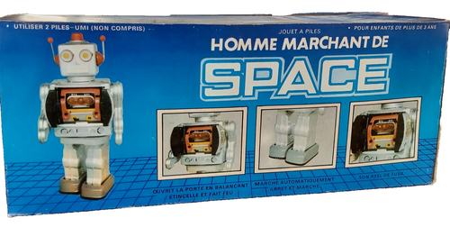 Space Walk Man Style Japan Roboter, Metall, Vintage, Akku - Bild 4 von 4