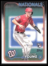 2024 Topps II Jacob Young #397 Washington Nationals BB1