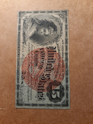 1863 15 CENTS FRACTIONAL CURRENCY 4th ISSUE F1269 - Picture 3 of 4