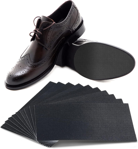 10 Pcs Shoe Sole Protector 3.1 X 5.1 Inches Adhesive Shoe Grip Pads anti Skid - Picture 8 of 12