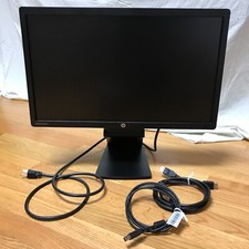 HP E231 LED LCD EliteDisplay 23" Monitor 5ms Full HD 1080p + DP & Power Cables