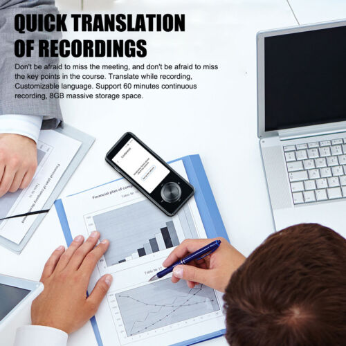 2024 Language Translator Device Real-time Smart Instant Voice 140+ Languages UK - Picture 8 of 24