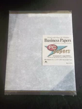 AMPAD PC PAPERS 100 SHEETS-8 1/2" X-11" 24LB HEAVYWEIGHT PAPER