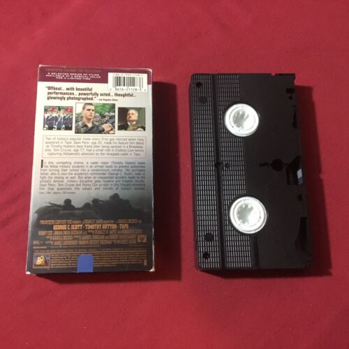 TAPS - VHS Tape (EX) copy Gearge C. Scott, Timothy Hutton, Sean Penn, Tom Cruise - Picture 2 of 2