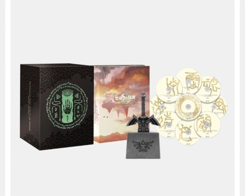 Legend of Zelda Tears of the Kingdom Original Sound CD Limited Edition 9CD NEW - Picture 3 of 8