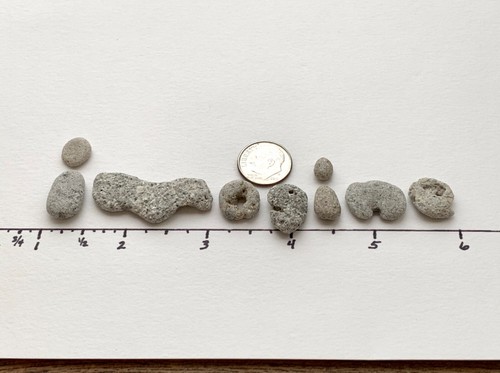Natürliche Buchstabenform IMAGINE Felsen Strand Kiesel Schild Wort Steine Kunst/Handwerk Hag - Bild 6 von 10