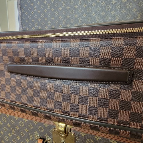 Louis Vuitton Authentic Damier Ebene PEGASE LEGERE 55 LIGHT Suitcase EUC Luggage - Picture 9 of 18