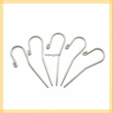 5pc dental lip clip Stainless Hook Accessory Root Canal Finder Endo Apex Locator