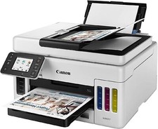 Canon MAXIFY GX6050 Multifunction All-In-One Wireless Inkjet Printer - White A