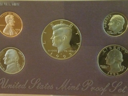 1993 & 1994 Proof Sets United States US Mint Original Government Box - Bild 1 von 4