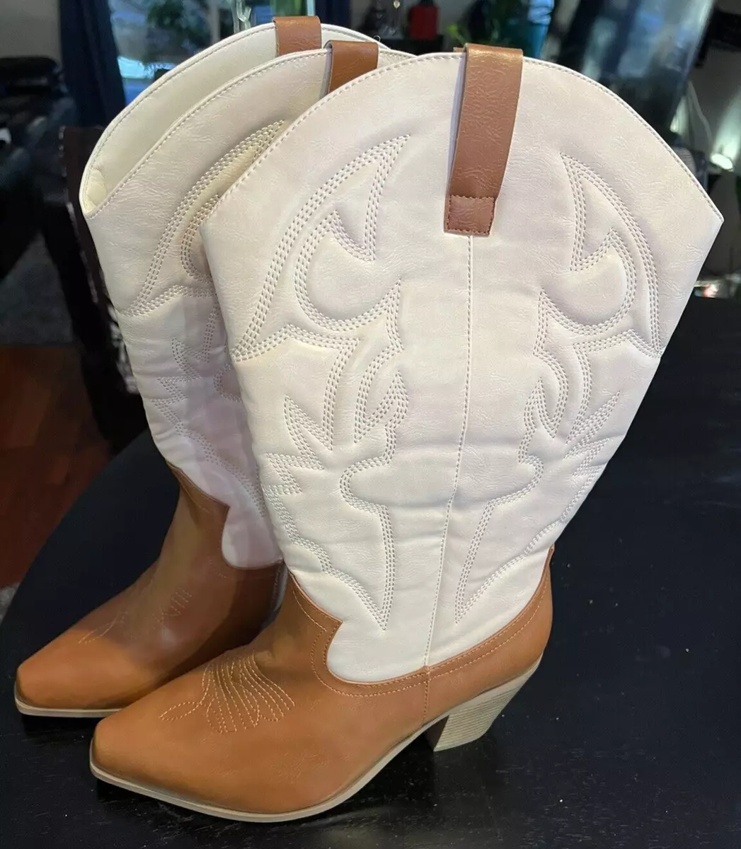 Justfab western boots discount