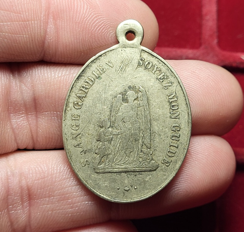 #71-120 ~ Médaille Congrégation des Saint Anges - 10g - Picture 2 of 2
