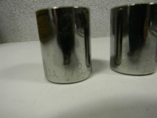 Allen SAE and Metric Sockets 1/2 Inch Drive 21MM , 19MM , 7/8 " Lot of 3- !15 A5 - Picture 2 of 6