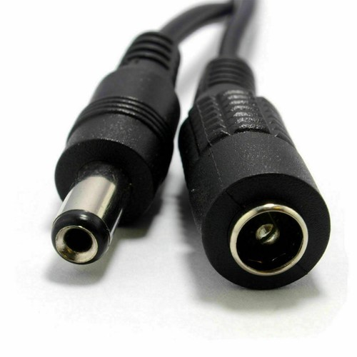 DC 12V Power Supply Extension Cable Wire CCTV Security Cameras/DVR PSU Lead Plug - Picture 8 of 20