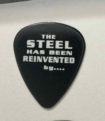 PANTERA / DIMEBAG Darrell Guitar Pick #17 STEEL REINVENTED BY Dime CFH Signature - Picture 2 of 2