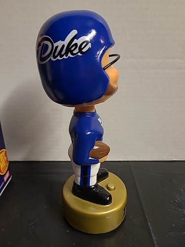 Duke Blue Devils Fight Song/ Cheer Bobblehead 2001 Gemmy - Picture 14 of 17