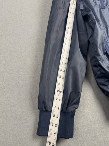 Marc Ecko Cut & Sew Jacket Men’s 2XL Black Bomber Full-Zip Pocket Streetwear - Picture 5 of 6