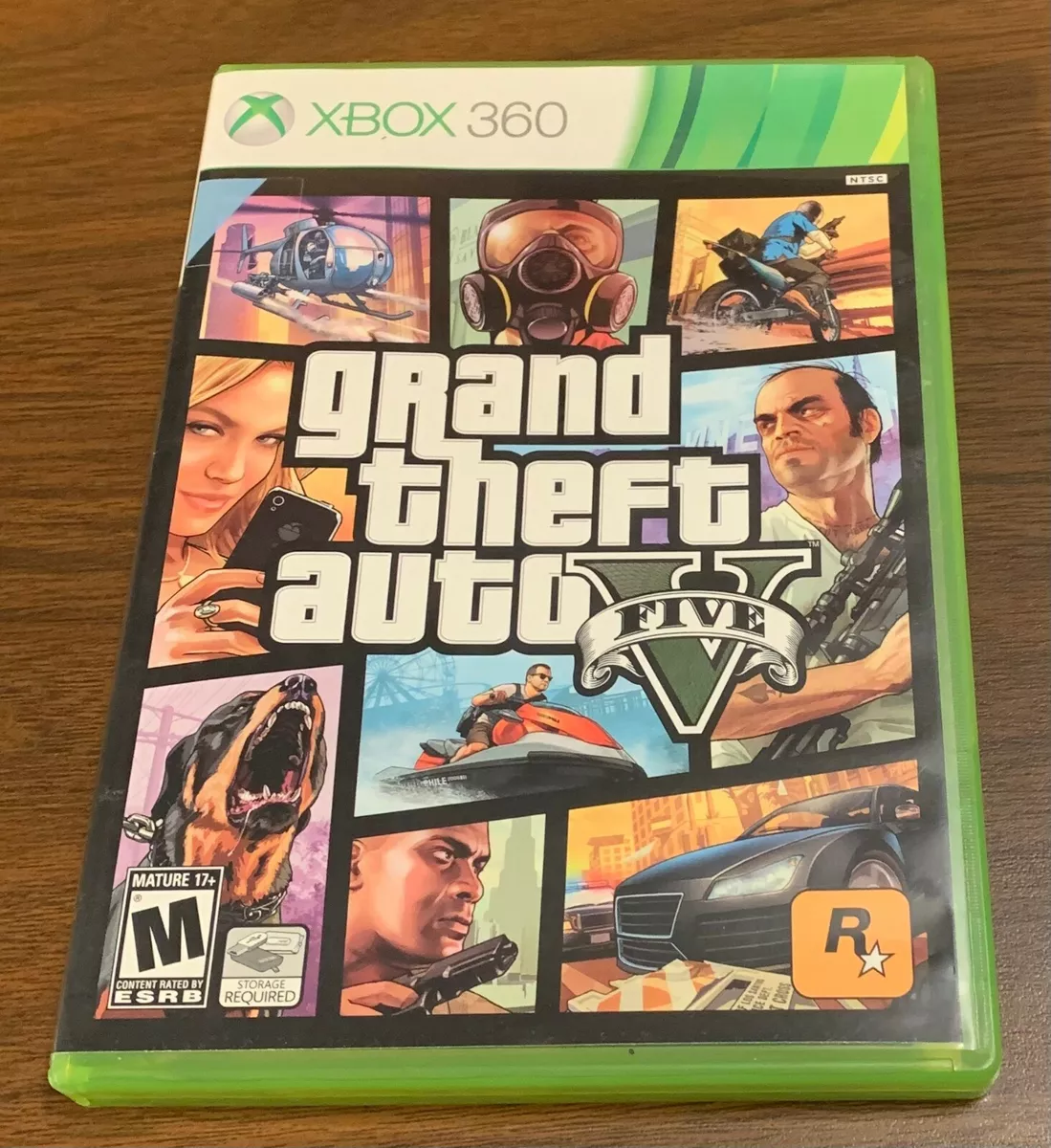 Grand Theft Auto V GTA 5 Xbox 360 Complete With Manual and Discs 1 & 2