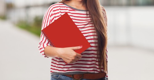 3 x A5 Notebook Wire Bound Ruled 140 Pages Perforated 68gsm School Note Pad Red - Picture 9 of 12