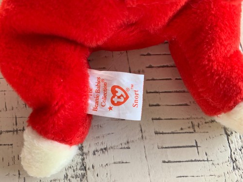 Ty Beanie Buddy "Snort the Bull" Plüschtier! Nagelneu!  - Bild 4 von 7