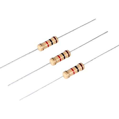 100stck 1/4W 0,25W Kohleschicht Widerstände ±5% - Wert WÄHLBAR (0Ω to 5,6MΩ) - Picture 5 of 6