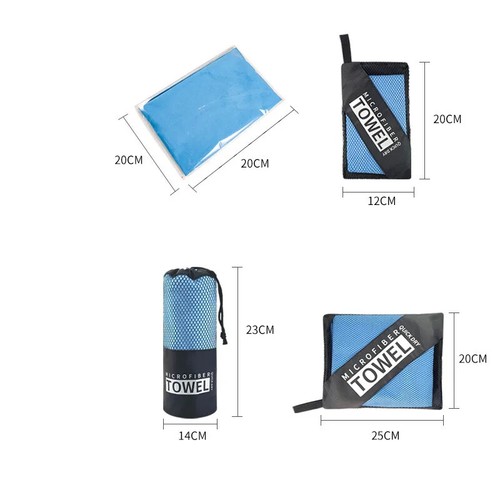 Thickened Microfiber Towel Travel Sport Quick-drying Large Hair Towel Ultra-soft - Bild 4 von 51