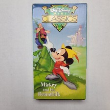Mickey And The Beanstalk VHS Disney Mini Classics