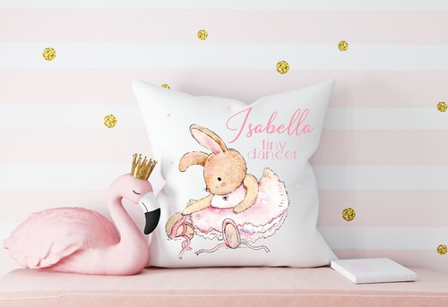 Ballettkissen, personalisiert, Kissen, Ballerina, Ballett Geschenk, Bezug oder komplett - Bild 2 von 3