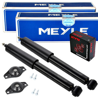 2x MEYLE Stoßdämpfer + Domlager Hinten für FORD MONDEO 4 S-MAX GALAXY WA6