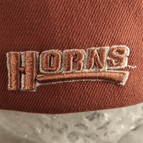 Authentic Zephyr NCAA Longhorns Ball Cap Sz S Stretch Embroidered Dark Orange - Picture 6 of 20