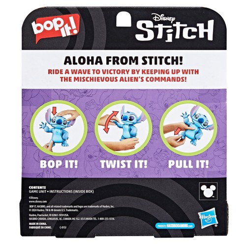 Bop It! Disney Stitch Edition Game, Officially Licensed Disney Game - Imagen 7 de 7