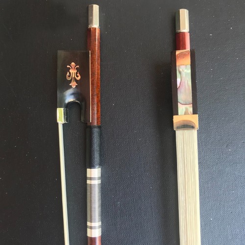 Violin Bow 4/4Size Pernambuco Wood Skin Carbon Fiber Horse Hair Top Quality New - Picture 7 of 13