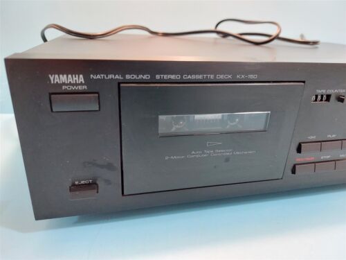 YAMAHA KX-150 NATURAL SOUND CASSETTE DECK PLAYER RECORDER - MADE IN JAPAN TESTED - Picture 2 of 5