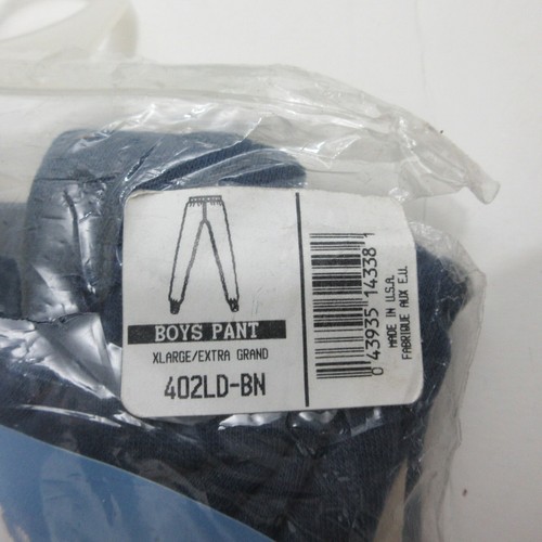 2 LOT Duofold Boys 2 Layer Thermal Base Layer Bottom Pants White & Blue XL - Picture 7 of 12