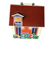 Playmobil Take Along Modern Doll House 2005 Geobra with Handle Play Home Case