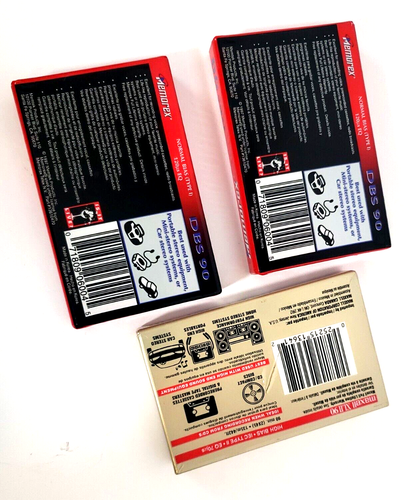 Sealed Memorex DBS 90 Minutes Normal Bias Maxell Blank Audio Cassette Tapes New - Picture 2 of 4