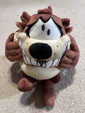 Looney Tunes Tasmanian Devil Taz 15" Plush Doll W/ FLAW