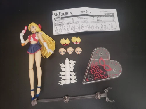 Sailor V S.H. Figura Figuarts Sailor Moon Venus Completa Sin Caja