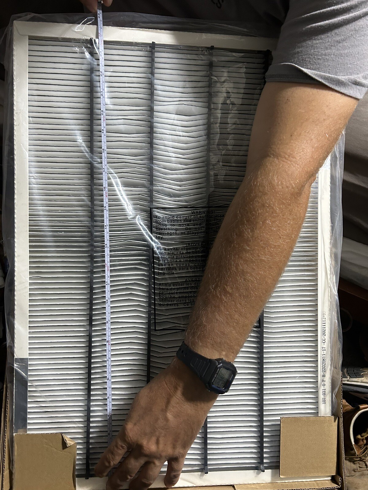 Bryant CAPBBCAR1625A01 , 16 “x 25" x 5" MERV 15 Evolution Air Purifier