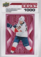ALEKSANDER BARKOV    24-25 UPPER DECK SERIES 2   POPULATION COUNT  1000  # PC-56