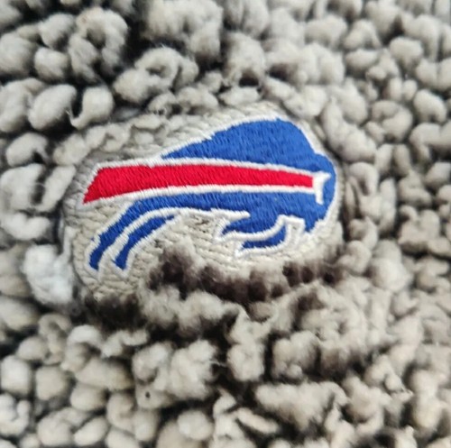 Buffalo Bills NFL G-III Women's QuarterZip Sherpa Jacket Gray XL Josh Allen MVP  - Bild 1 von 14