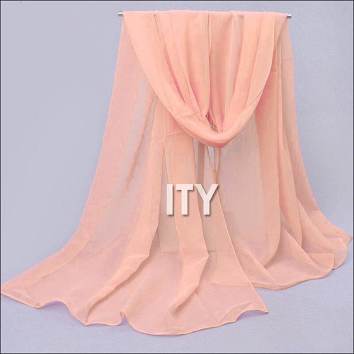 Chiffon Veils Belly Dance Scarf Neckerchief Hijab Tribal VOILE Bollywood Costume - Picture 4 of 26