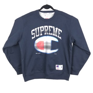 champion crewneck navy