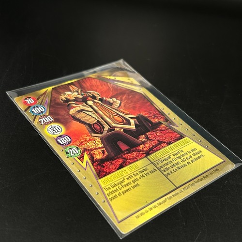 Bakugan COREDEM'S TURF Metal Gate Card GOLD 2009 BA1060-GA-SM-GBL 12/48b - Picture 7 of 7