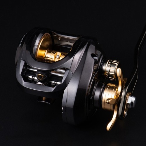 200 Series Low Profile Baitcasting Fishing Reel Aluminum Frame 7+1 BBs Left Hand - Picture 2 of 8