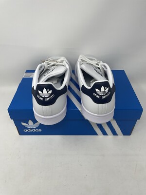 adidas FX5501 Men's Stan Smith Shoes, White/Collegiate Navy