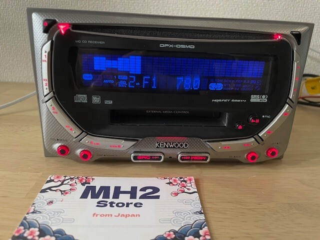 動作 ケンウッドKENWOOD RD-IT2000MD CD MD レシーバー KENWOOD