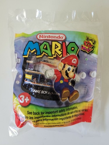 Sealed 2002 Super Mario Wendy's Kids Meal Toy - Game Boy Advance Board Game - Picture 1 of 2