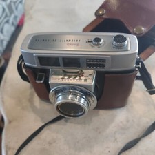 VTG Eastman Kodak Automatic 35 Camera Field Case Brown Leather untested