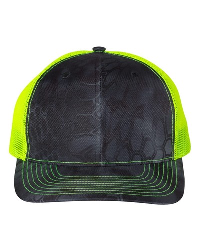 Richardson Patterned Snapback Trucker Cap with Custom Embroidery - Picture 16 of 34